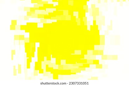 Verde claro, fondo vectorial amarillo en estilo poligonal. Ilustración abstracta brillante con formas rectangulares. El patrón se puede usar para sitios web.