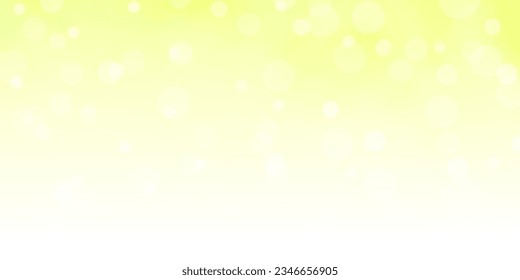 Light Green, Yellow vector background with circles. Abstract illustration with colorful spots in nature style. New template for your brand book.