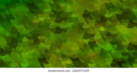 Light Green, Yellow vector background in polygonal style. New abstract illustration with rectangular shapes. Pattern for commercials, ads.