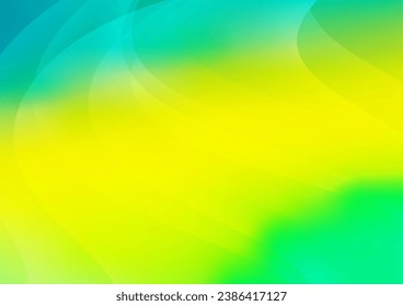 Light Green, Yellow vector background with straight lines. Blurred decorative design in simple style with lines. The template can be used as a background.