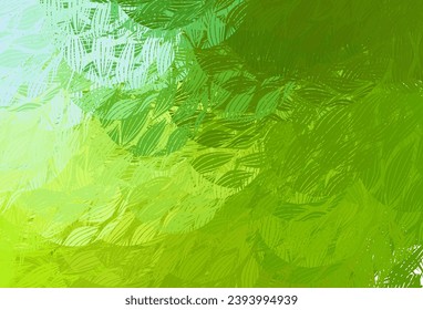 Light Green, Yellow vector background with abstract shapes. Simple colorful illustration with abstract gradient shapes. Background for a cell phone.