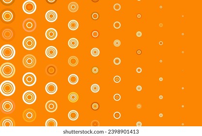Light Green, Yellow vector background with bubbles. Abstract illustration with colored bubbles in nature style. Pattern for textures of wallpapers.