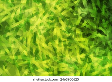 Light Green, Yellow vector background with straight lines. Modern geometrical abstract illustration with Lines. Best design for your ad, poster, banner.