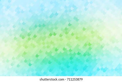 Light Green, Yellow vector bandy pattern. Creative geometric illustration in Origami style with gradient. The completely new template can be used for your brand book.