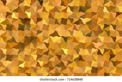 Light Green, Yellow vector bandy template. Creative illustration in halftone arched style with gradient. A completely new design for your business.