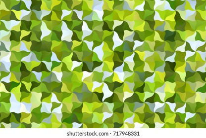 Light Green, Yellow vector bandy template. A vague circumflex abstract illustration with gradient. A completely new template for your business design.