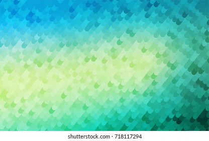 Light Green, Yellow vector bandy background. Modern geometrical abstract illustration with gradient bandy lines. The elegant pattern can be used as part of a brand book.