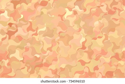 Light Green, Yellow vector bandy template. Shining crooked illustration in a brand-new style. A completely new design for your business.