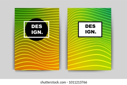 Light Green, Yellow vector banner for websites.
