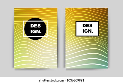 Light Green, Yellow vector banner for websites. Modern abstract design concept with colorful gradient. Completely new template for your brand book.