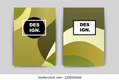 Light Green, Yellow vector banner for websites. Modern abstract design concept with colorful gradient. Pattern for beautiful business cards, folders.