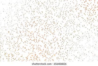 Light Green, Yellow vector banner with circles, spheres. Abstract spots. Background of Art bubbles in halftone style with colored gradient.