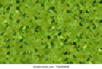 Light Green, Yellow vector banner with circles, spheres. Abstract spots. Background of Art bubbles in halftone style with colored gradient.