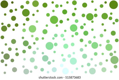 Light Green Yellow Vector banners banners set of circles, spheres. Network design, technology science, vector illustration