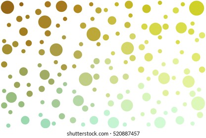 Light Green Yellow Vector banners set of circles, spheres. Abstract Circles. Art Vector Background.