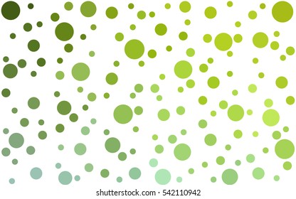 Light Green Yellow Vector banners set of circles, spheres. Abstract Circles. Art Vector Background.