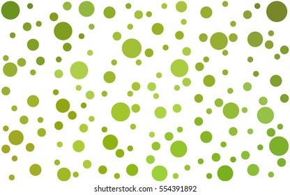 Light Green Yellow Vector banners set of circles, spheres. Abstract Circles. Art Vector Background.