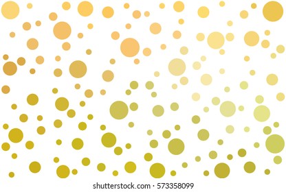 Light Green, Yellow vector banners set of circles, spheres. Abstract spots. Art Background of bubbles in halftone style with colored gradient.