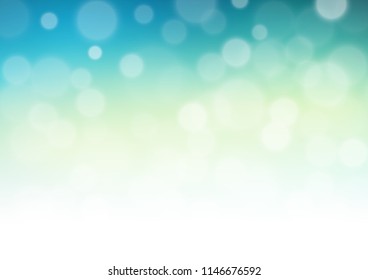 Light Green, Yellow vector blur pattern. A vague abstract illustration with gradient. Brand new style for your business design.