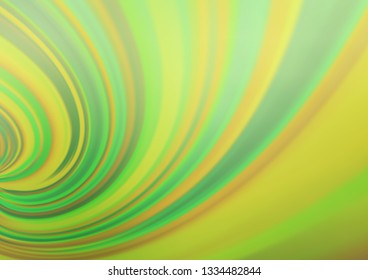 Light Green, Yellow vector blur pattern. Colorful illustration in abstract style with gradient. The best blurred design for your business.