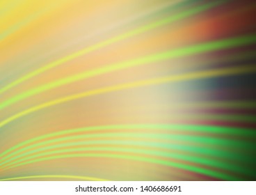 Light Green, Yellow vector blur pattern. An elegant bright illustration with gradient. A completely new design for your business.