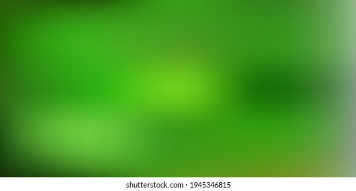 Light green, yellow vector blur backdrop. Abstract colorful illustration with blur gradient. Modern design for your apps.