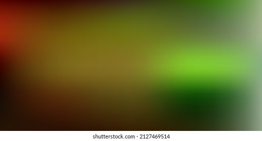 Light green, yellow vector blur drawing. Blurred abstract gradient illustration in simple style. Sample for your designs.