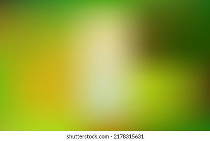 Light green, yellow vector blur background. Colorful illustration with gradient in abstract style. Landing pages design.