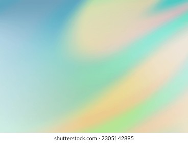 Light Green, Yellow vector blur pattern. Colorful illustration in abstract style with gradient. Brand new style for your business design.