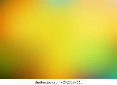 Light green, yellow vector blur drawing. Colorful gradient abstract illustration in blur style. Smart pattern for websites.