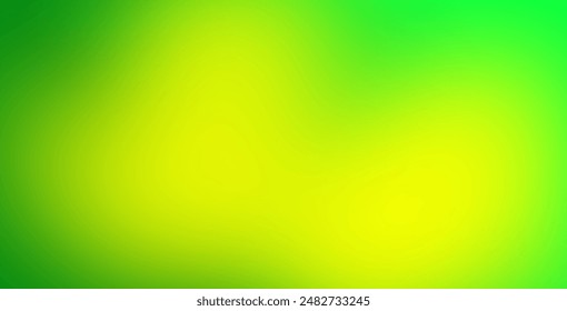 Verde claro, Vector amarillo borroso Plantilla. Difumina la ilustración colorida en un nuevo estilo. Fondo de pantalla para tus App de Web.