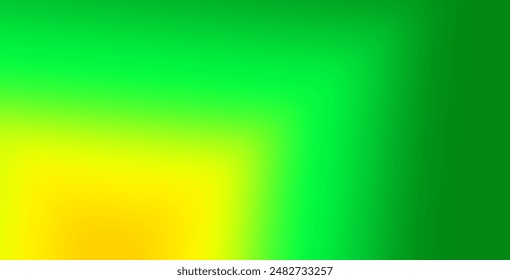 Verde claro, Vector amarillo borroso Plantilla. Difumina la ilustración colorida en un nuevo estilo. Fondo de pantalla para tus App de Web.