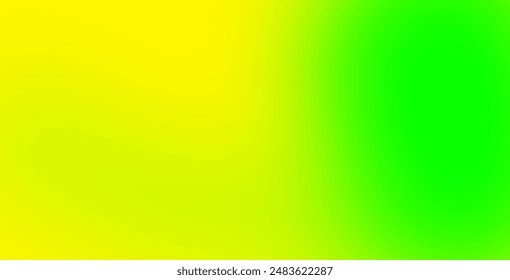 Verde claro, Vector amarillo borroso Plantilla. Difumina la ilustración colorida en un nuevo estilo. Fondo de pantalla para tus App de Web.