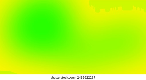 Verde claro, Vector amarillo borroso Plantilla. Difumina la ilustración colorida en un nuevo estilo. Fondo de pantalla para tus App de Web.