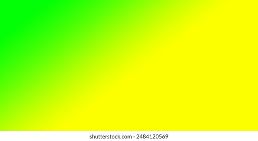 Verde claro, Vector amarillo borroso Plantilla. Difumina la ilustración colorida en un nuevo estilo. Fondo de pantalla para tus App de Web.