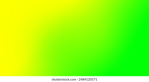 Verde claro, Vector amarillo borroso Plantilla. Difumina la ilustración colorida en un nuevo estilo. Fondo de pantalla para tus App de Web.