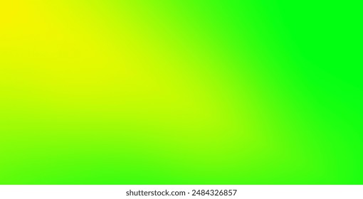 Verde claro, Vector amarillo borroso Plantilla. Difumina la ilustración colorida en un nuevo estilo. Fondo de pantalla para tus App de Web.