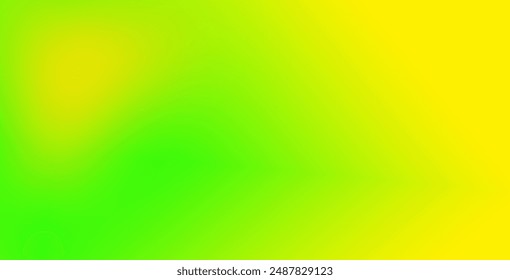 Verde claro, Vector amarillo borroso Plantilla. Difumina la ilustración colorida en un nuevo estilo. Fondo de pantalla para tus App de Web.