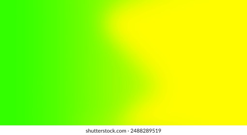 Verde claro, Vector amarillo borroso Plantilla. Difumina la ilustración colorida en un nuevo estilo. Fondo de pantalla para tus App de Web.
