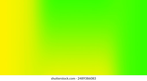 Verde claro, Vector amarillo borroso Plantilla. Difumina la ilustración colorida en un nuevo estilo. Fondo de pantalla para tus App de Web.