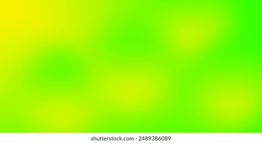 Verde claro, Vector amarillo borroso Plantilla. Difumina la ilustración colorida en un nuevo estilo. Fondo de pantalla para tus App de Web.