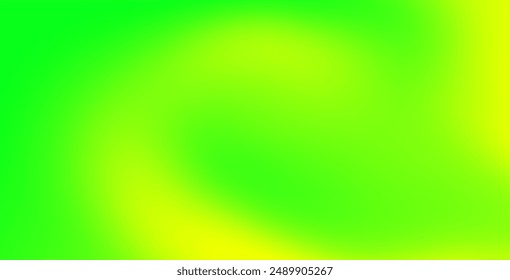 Verde claro, Vector amarillo borroso Plantilla. Difumina la ilustración colorida en un nuevo estilo. Fondo de pantalla para tus App de Web.