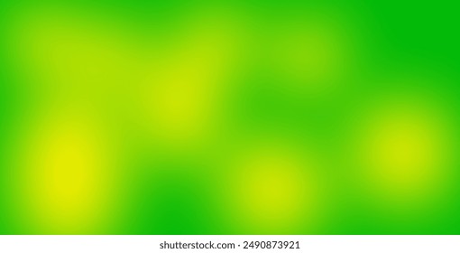 Verde claro, Vector amarillo borroso Plantilla. Difumina la ilustración colorida en un nuevo estilo. Fondo de pantalla para tus App de Web.