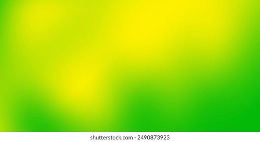Verde claro, Vector amarillo borroso Plantilla. Difumina la ilustración colorida en un nuevo estilo. Fondo de pantalla para tus App de Web.