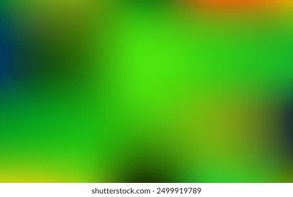 Fondo desenfocado de Vector verde claro y amarillo. Abstractas ilustración colorida en estilo desenfoque con gradiente. Patrón inteligente para Sitios web.