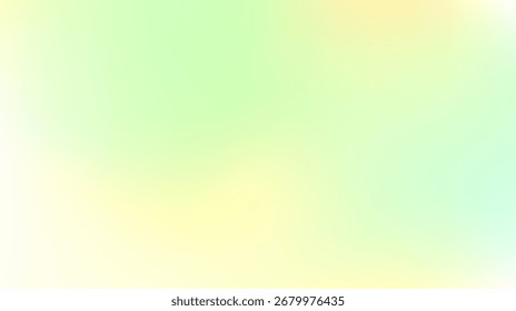 Plantilla de desenfoque de Vector verde claro y amarillo. Difumina la ilustración colorida en un estilo completamente nuevo. Fondo de pantalla para sus App de Web. Gradiente verde claro brillante y amarillo con tonos vibrantes frescos.