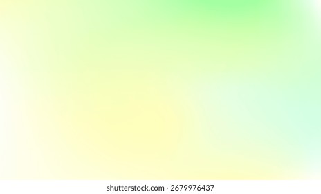 Light green, yellow vector blur template. Blur colorful illustration in brand new style. Wallpaper for your web apps. Bright light green and yellow gradient with fresh vibrant tones.