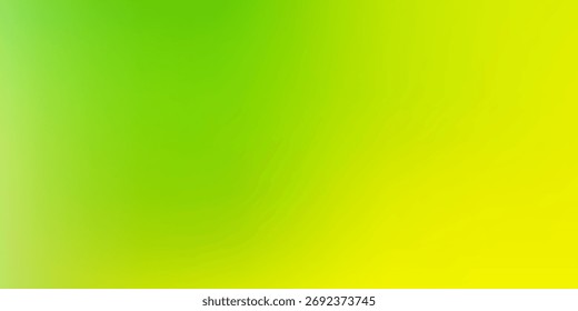 Plantilla de desenfoque de Vector verde claro y amarillo. Difumina la ilustración colorida en un estilo completamente nuevo. Fondo de pantalla para sus App de Web.eps10