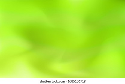 Light Green, Yellow vector blurred and colored pattern. A vague abstract illustration with gradient. A completely new design for your business.