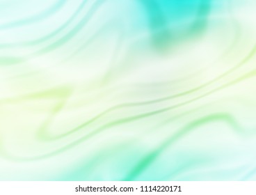 Light Green, Yellow vector blurred and colored background. Glitter abstract illustration with an elegant design. Brand new design for your business.